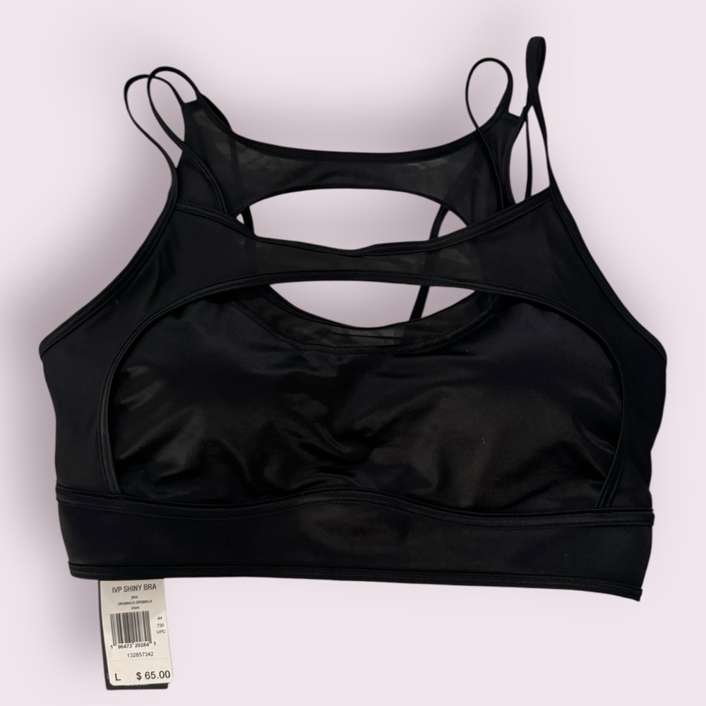 Ivy Park Black Strappy Sports Bra Adidas Ivy Park Beyonce Brand Size L